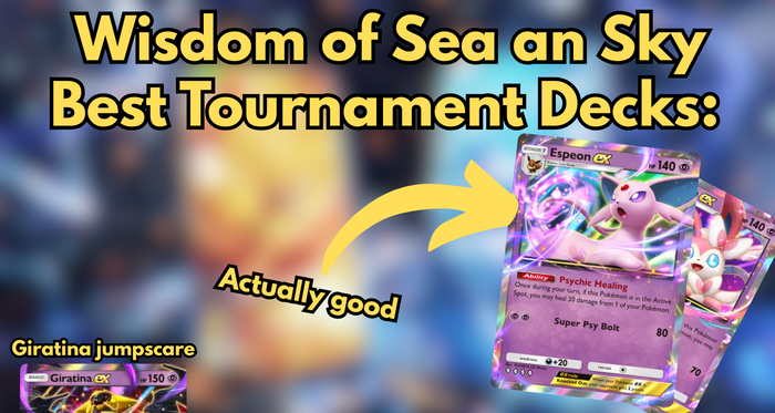 Pokémon Pocket: Best Decks from Wisdom of Sea and Sky