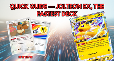 Pokémon Pocket: Deck Guide - Jolteon ex, the Fastest Deck!