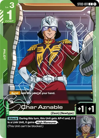 4x Char Aznable (ST03-011)