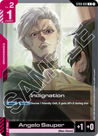 3x Indignation | Angelo Sauper (ST03-012)