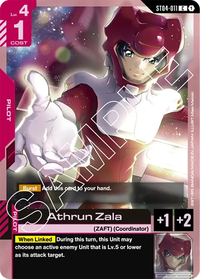 4x Athrun Zala (ST04-011)