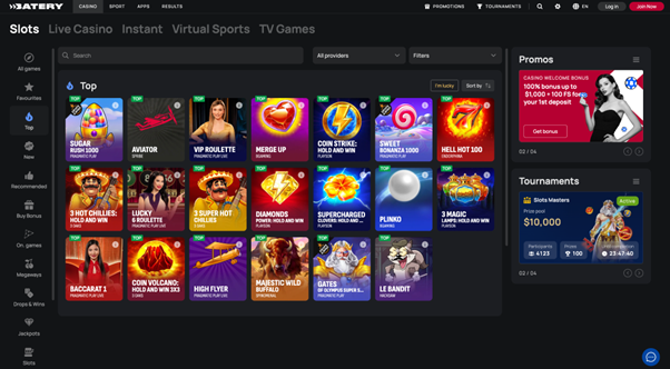 Image content of the Website