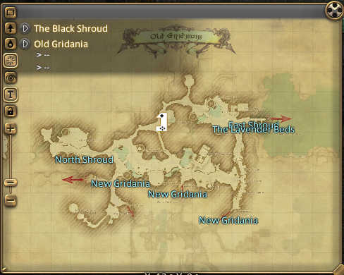 A Fantasia está em Old Gridania