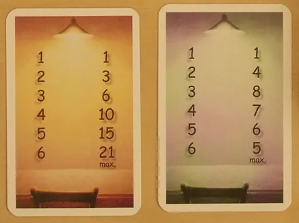 Summary Card: Beige and Gray