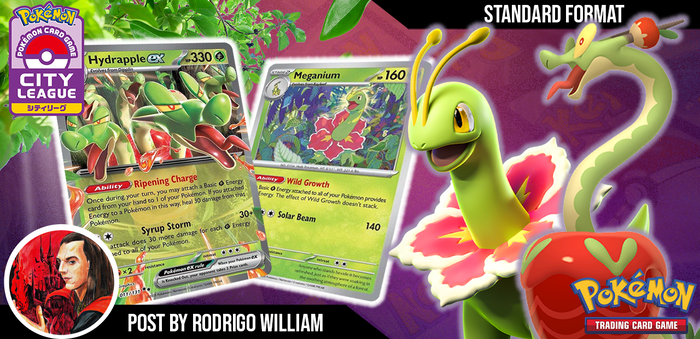 Standard Deck Guide: Hydrapple ex + Meganium (City League - Aichi 2025)