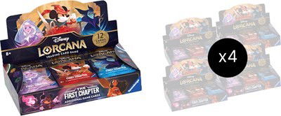 Disney Lorcana: The First Chapter Booster Box Case Crop image Wallpaper