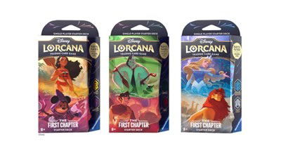 Disney Lorcana: The First Chapter Starter Deck [Set of 3] Crop image Wallpaper