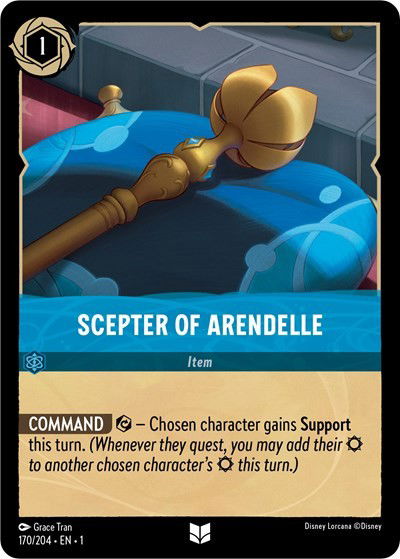 Scepter of Arendelle Crop image Wallpaper