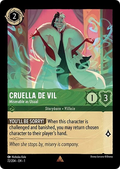 Cruella de Vil - Miserable as Usual image