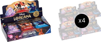 Disney Lorcana: The First Chapter Booster Box Case Full hd image