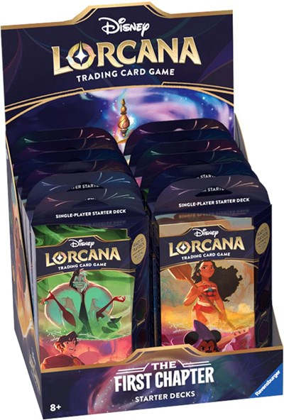 Disney Lorcana: The First Chapter Starter Deck Display Full hd image