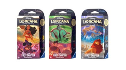 Disney Lorcana: The First Chapter Starter Deck [Set of 3]