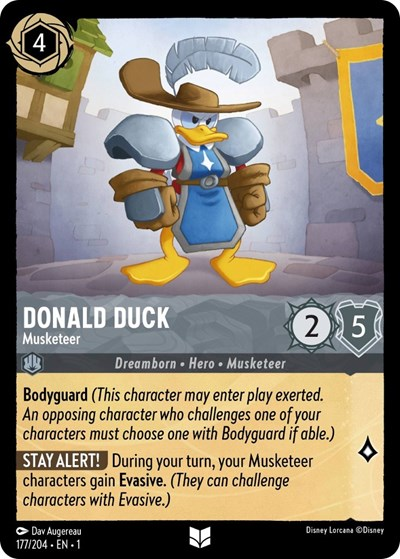 Donald Duck - Musketeer image