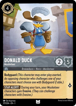 Donald Duck - Musketeer