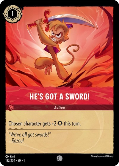 He's Got A Sword! image