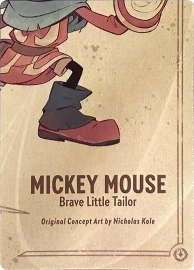 Mickey Mouse - Brave Little Tailor Puzzle Insert Full hd image