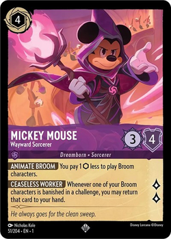 Mickey Mouse - Wayward Sorcerer