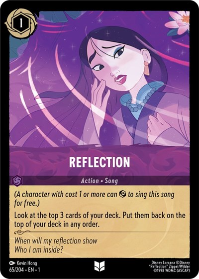 Reflection image