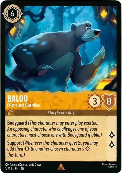 Baloo - Friend and Guardian Crop image Wallpaper