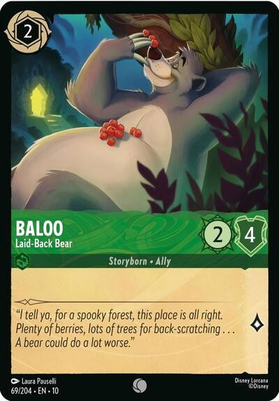 Baloo - Laid-Back Bear Crop image Wallpaper