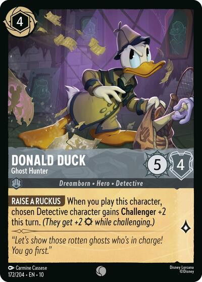 Donald Duck - Ghost Hunter Crop image Wallpaper