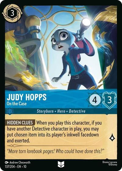 Judy Hopps - On the Case Crop image Wallpaper