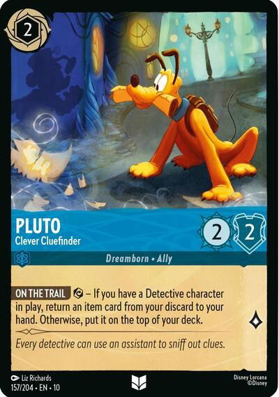Pluto - Clever Cluefinder Crop image Wallpaper