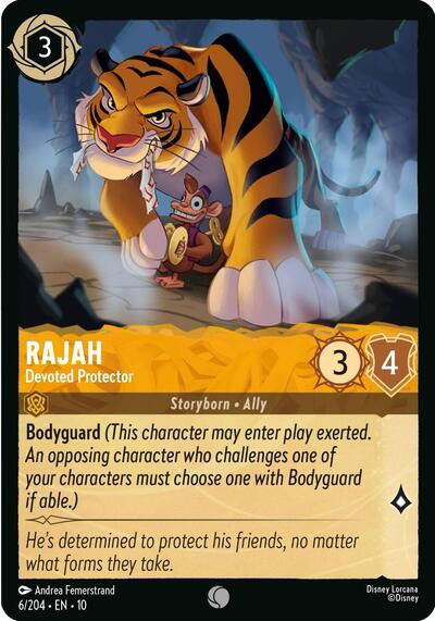 Rajah - Devoted Protector Crop image Wallpaper