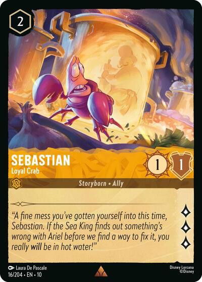 Sebastian - Loyal Crab Crop image Wallpaper