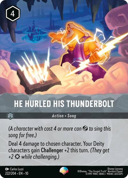 He Hurled His Thunderbolt image