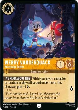 Webby Vanderquack - Knowledge Seeker image
