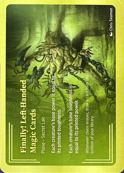 Finally! Left-Handed Magic Cards Full hd image