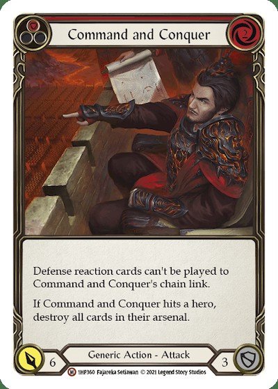 Command and Conquer (1) | Flesh and Blood FAB Cards