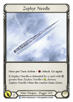 Zephyr Needle
风之针