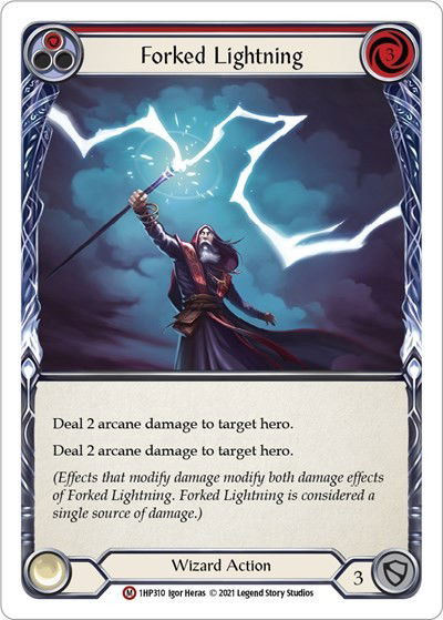 Forked Lightning Crop image Wallpaper