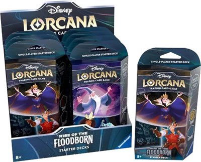 Disney Lorcana: Rise of the Floodborn Starter Deck Display Crop image Wallpaper