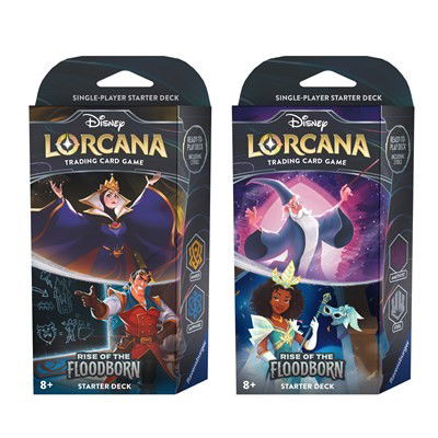 Disney Lorcana: Rise of the Floodborn Starter Deck [Set of 2] Crop image Wallpaper