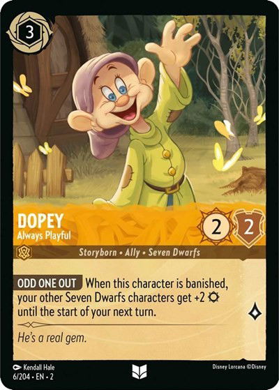 Dopey - Always Playful Crop image Wallpaper