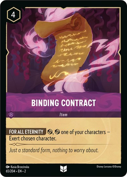 Binding Contract