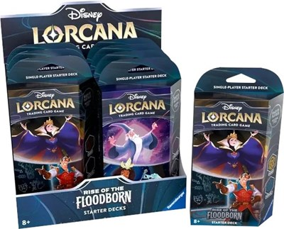 Disney Lorcana: Rise of the Floodborn Starter Deck Display Full hd image