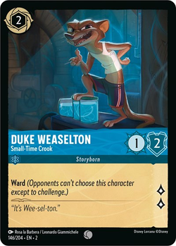 Duke Weaselton - Small-Time Crook