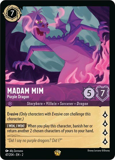 Madam Mim - Purple Dragon image