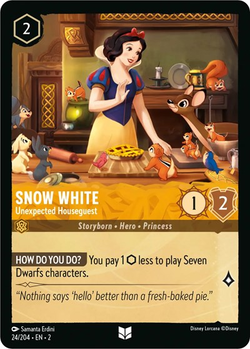 Snow White - Unexpected Houseguest