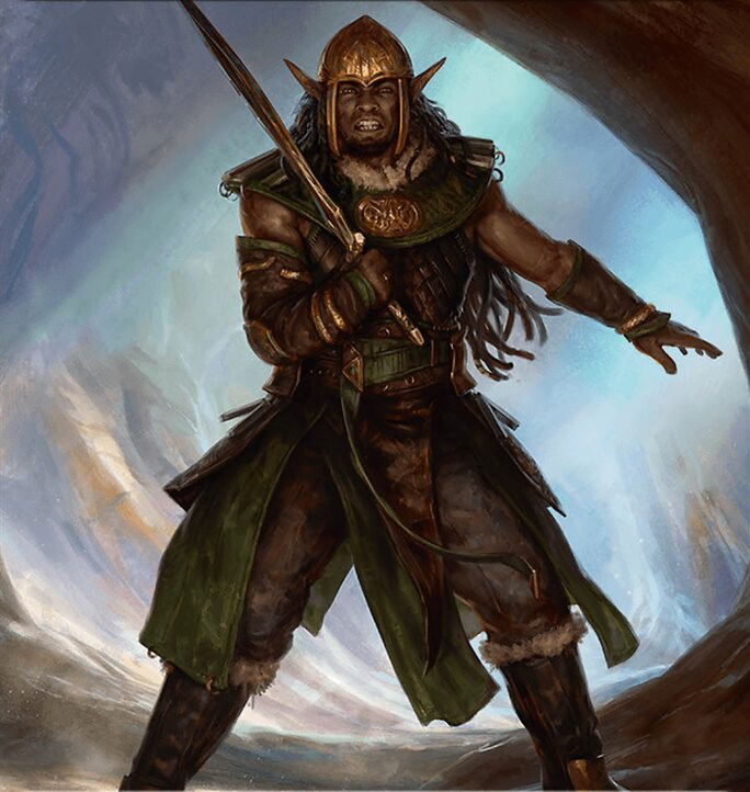 Elf Warrior Token Crop image Wallpaper