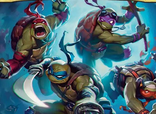 Heroes in a Half Shell Crop image Wallpaper