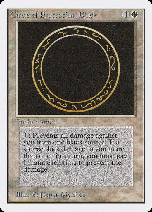 Circle of Protection: Black image