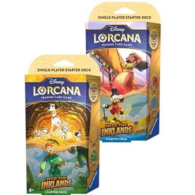 Disney Lorcana: Into the Inklands Starter Deck [Set of 2] Crop image Wallpaper