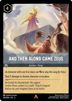 And Then Along Came Zeus