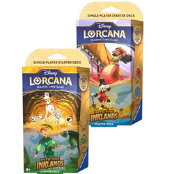 Disney Lorcana: Into the Inklands Starter Deck [Set di 2]