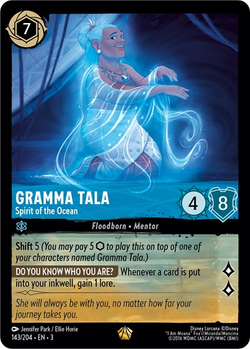 Gramma Tala - Spirit of the Ocean